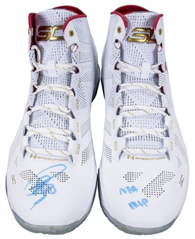 Stephen Curry Signed/Inscribed Curry 2 Sneakers (Fanatics) 